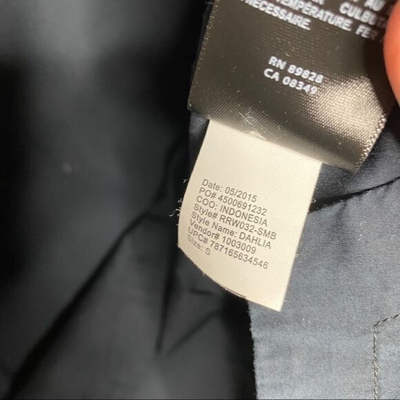 Robert Rodriguez Womens Dahlia Mesh Blouse Size Small Black Sheer Panel - Picture 7 of 7